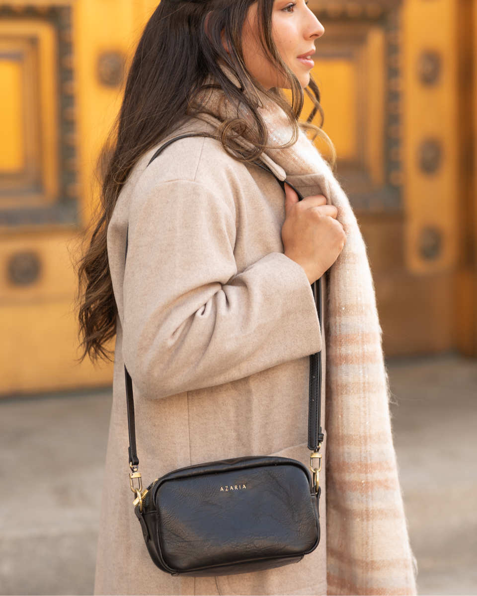 Azaria Petite Camera Bag offers in Maple