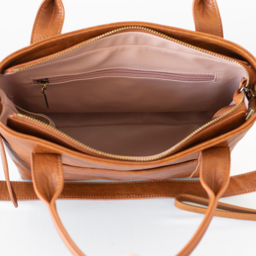 Amelie Leather Tote Bag | Azaria-Tote-Azaria