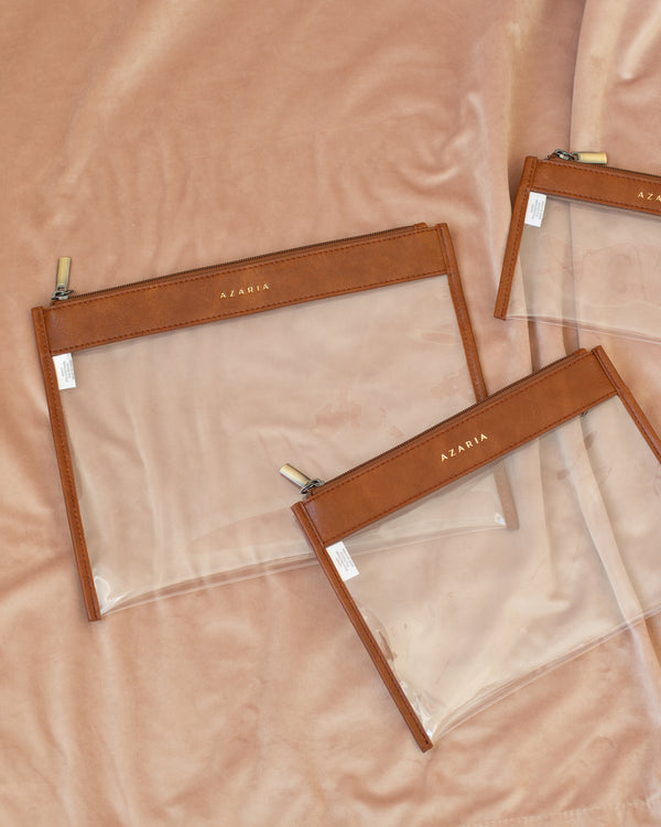 Clear Clutch Large - Outlet