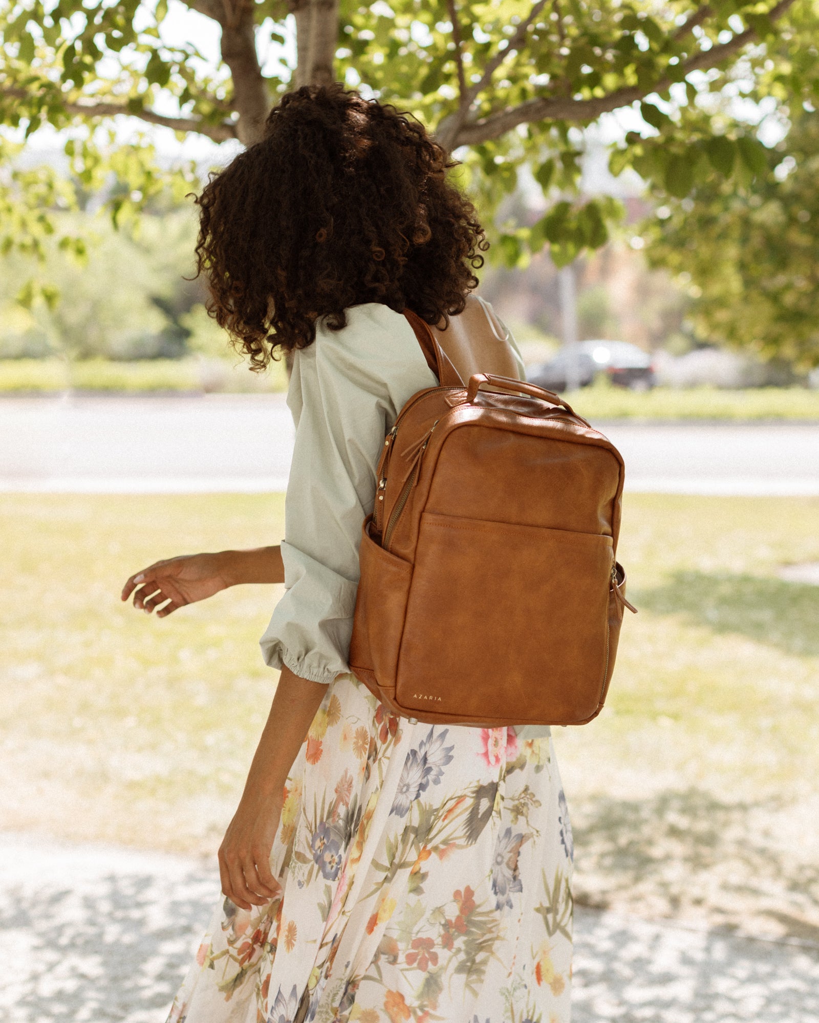 La Jolie - Vegan Leather Diaper Bag Backpack | Azaria – AZARIA