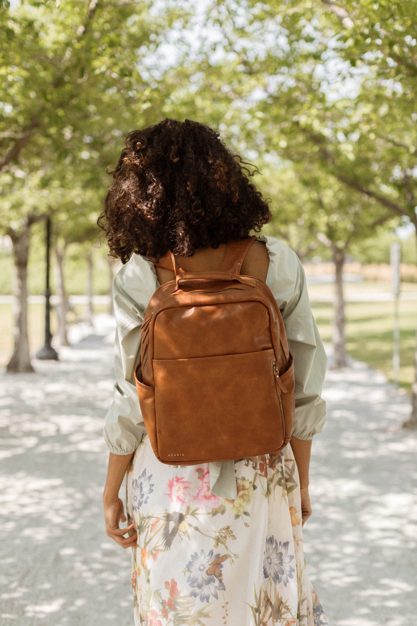 La Jolie - Vegan Leather Diaper Bag Backpack | Azaria – AZARIA
