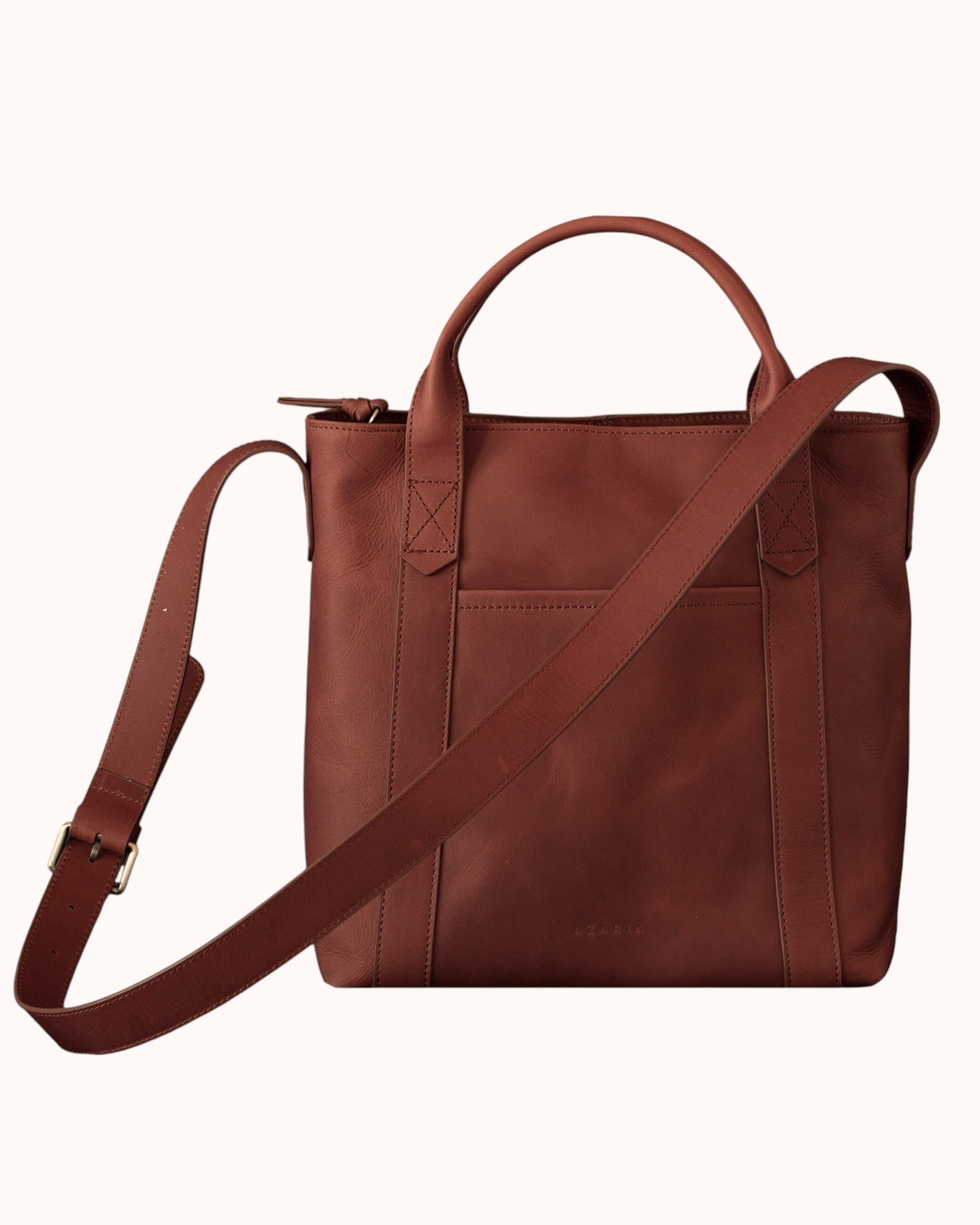 Azaria Full Grain Leather Tote Bag