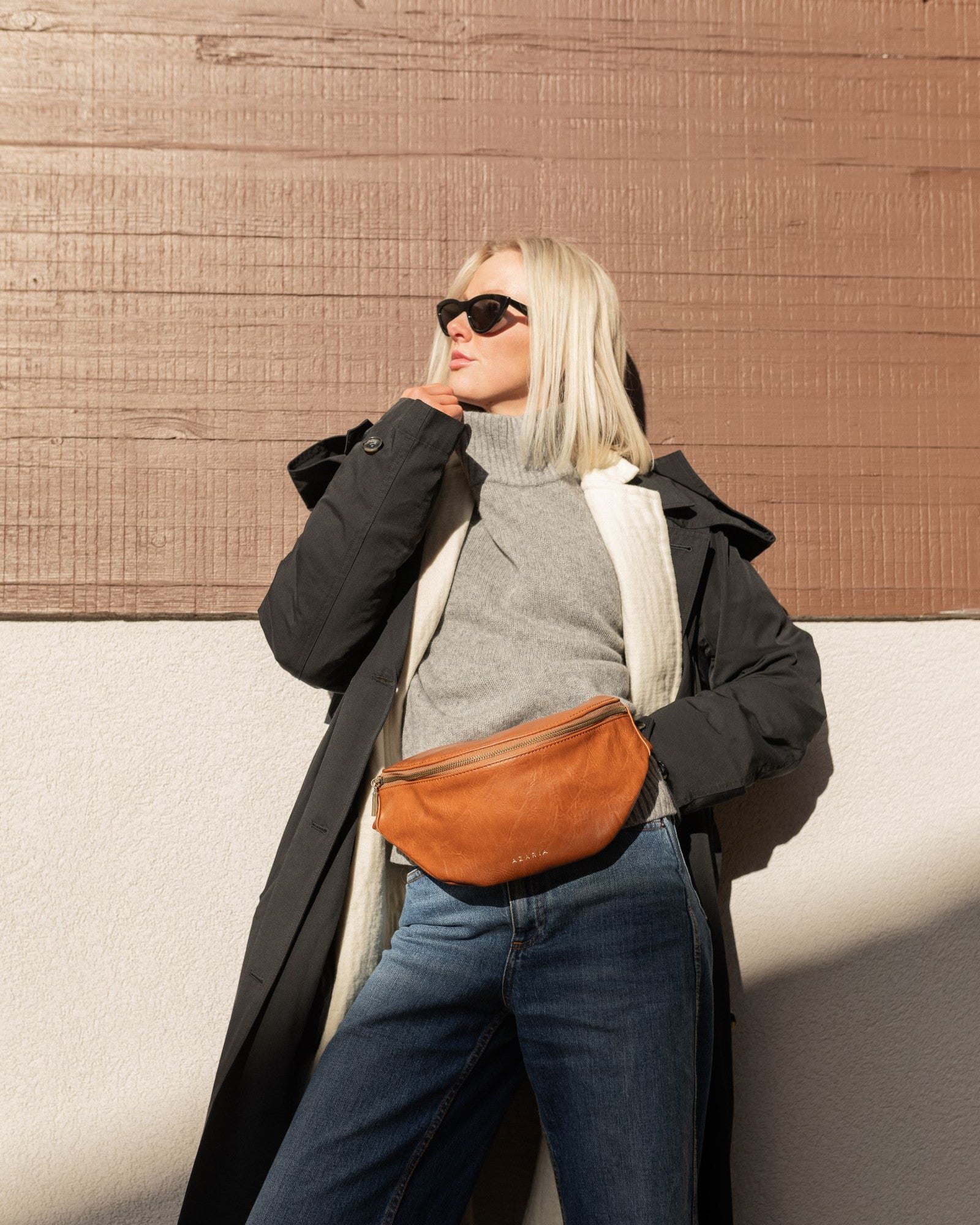 Amie Fanny Pack - Women's Designer Leather Fanny Packs | Azaria