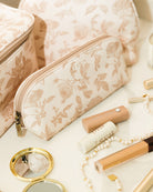 all-groups Anora Makeup Brush with Makeup on Counter