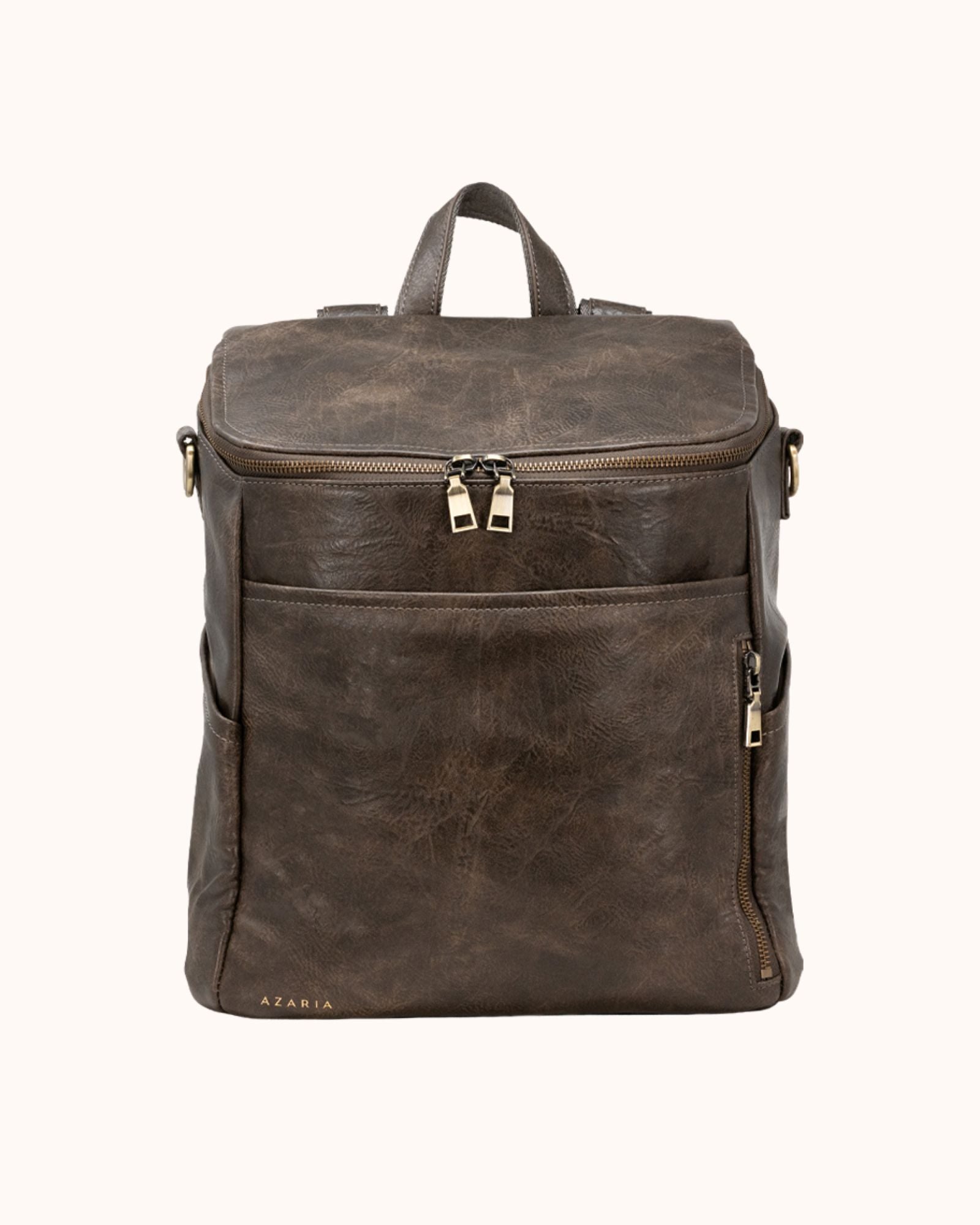 bag backpack leather Handcrafted Made in the USA using full WYFJNX PU Leather Small Backpack