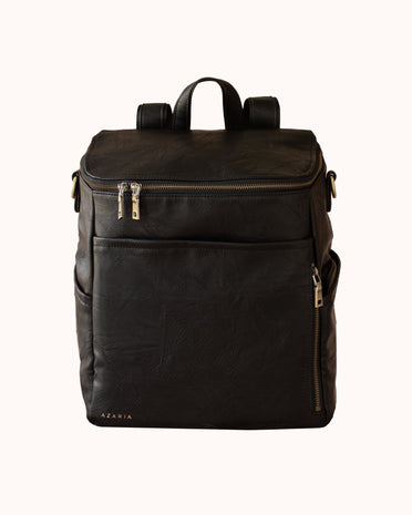 Vegan Leather Diaper Bag - La Mére Collection | Azaria – AZARIA