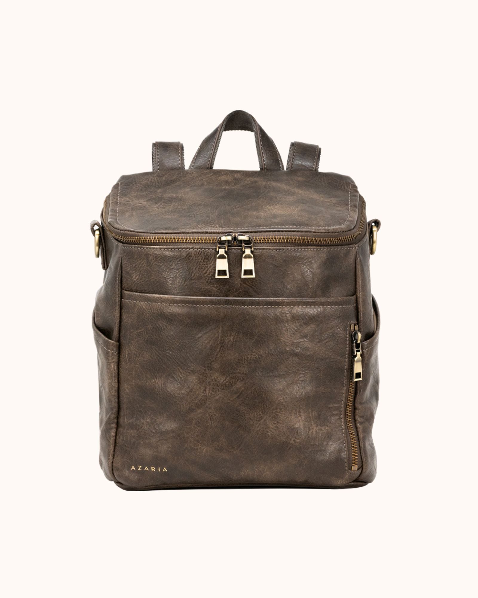 AZARIA: Vegan Leather Backpack