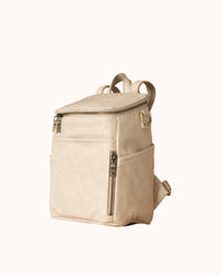 Small Vegan Leather Backpack - La Mère Petite – AZARIA