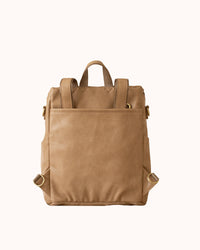 Small Vegan Leather Backpack - La Mère Petite – AZARIA