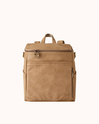 Small Vegan Leather Backpack - La Mère Petite – AZARIA