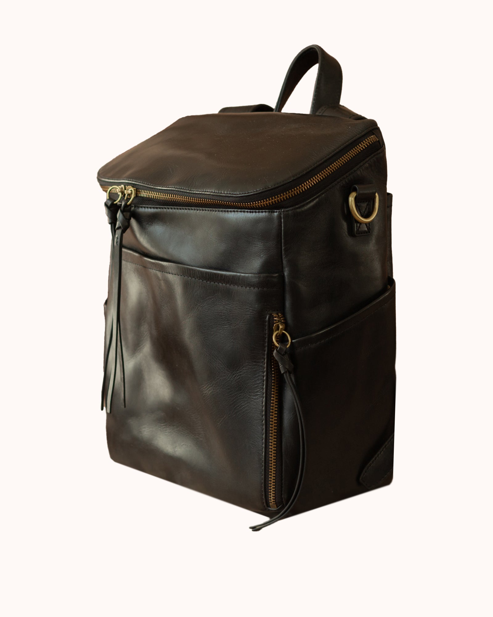 La Mère Grand Luxe - Leather Diaper Bag Backpack | Azaria – AZARIA
