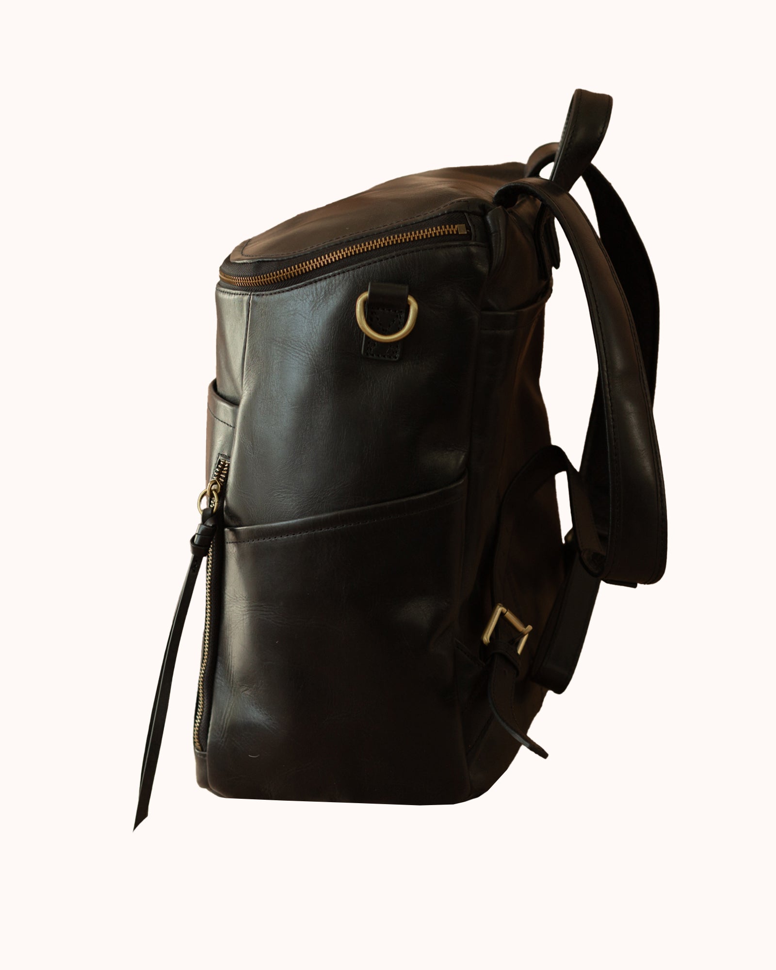 La Mère Grand Luxe - Leather Diaper Bag Backpack