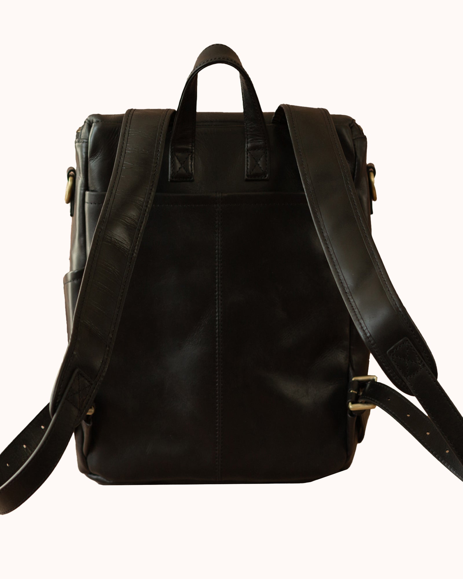 La Mère Grand Luxe - Leather Diaper Bag Backpack