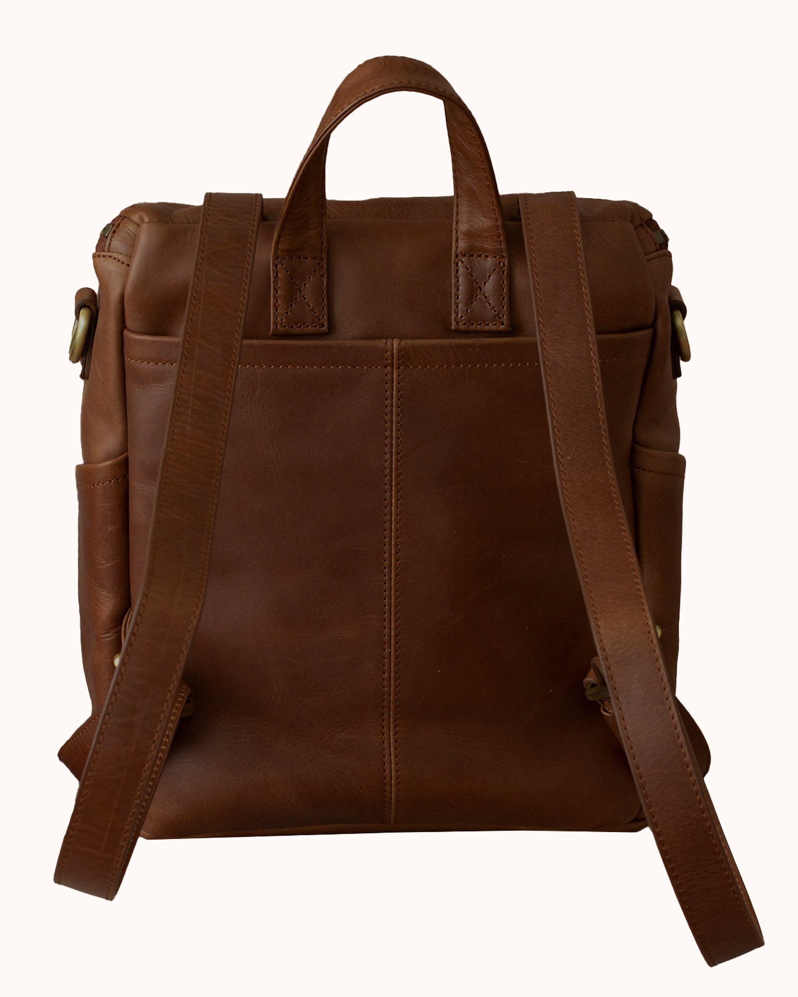 La Mère Grand Luxe - Leather Diaper Bag Backpack | Azaria – AZARIA
