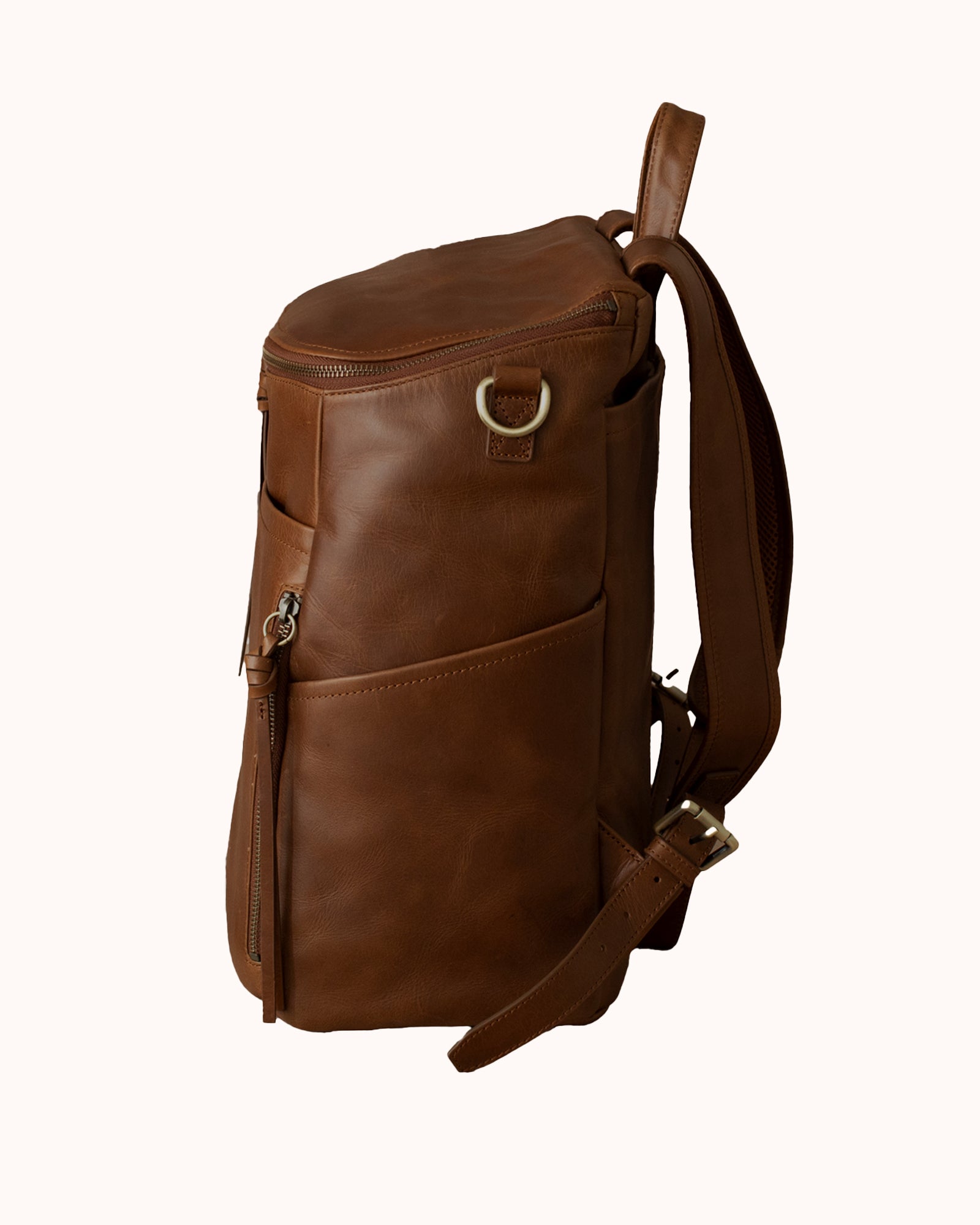 La Mère Grand Luxe - Leather Diaper Bag Backpack | Azaria – AZARIA
