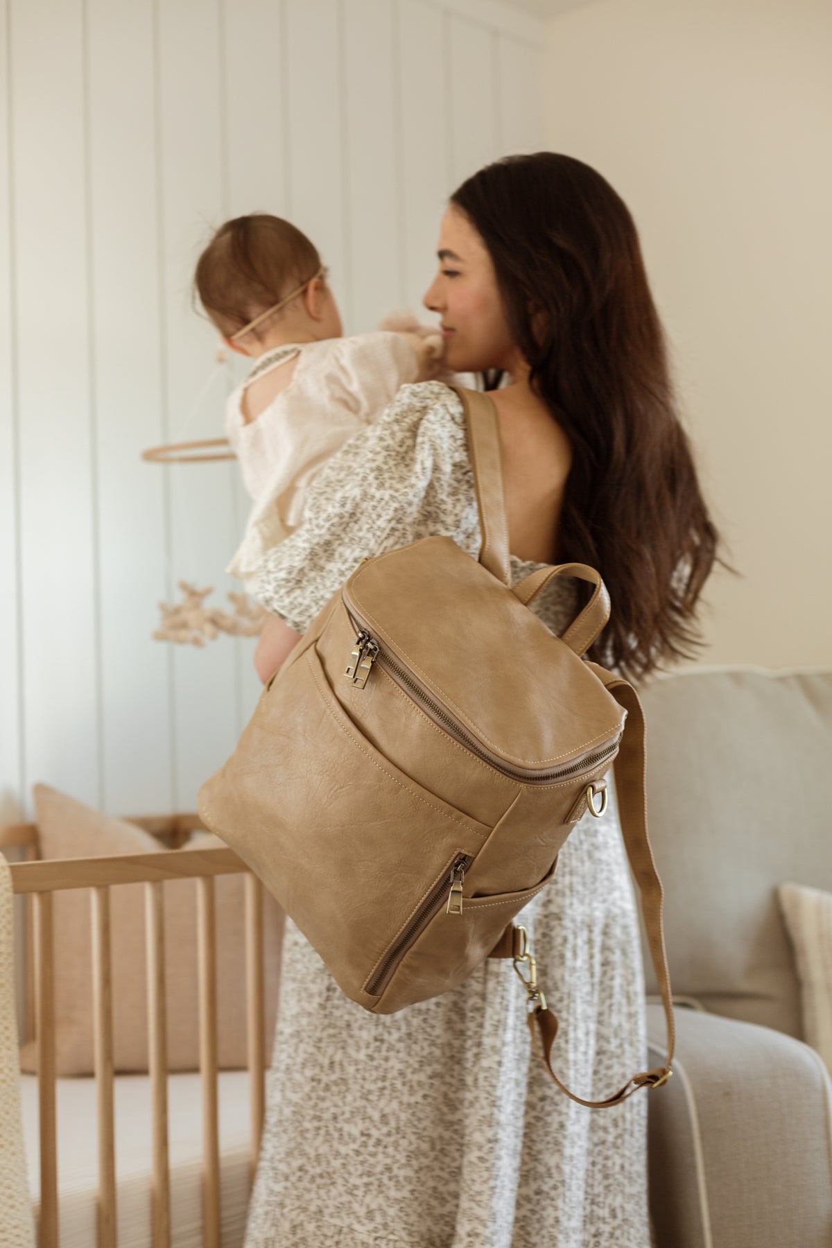 Azaria Leather Diaper Bags & Handbags