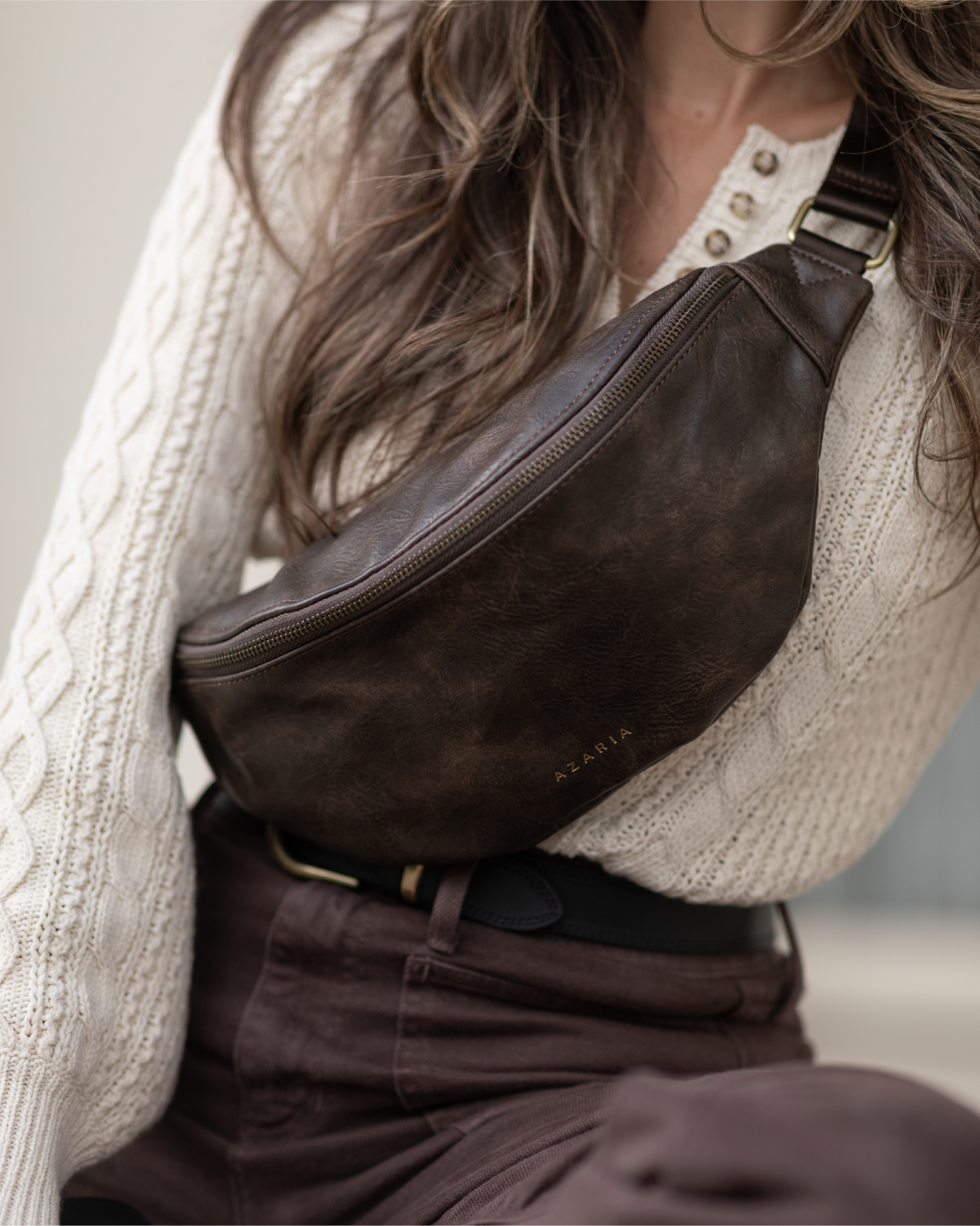 leather fanny