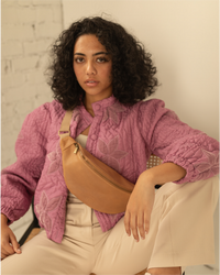 Amie Luxe Leather Fanny Pack – AZARIA