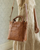 Amelie Leather Tote Bag | Azaria-Tote-Azaria