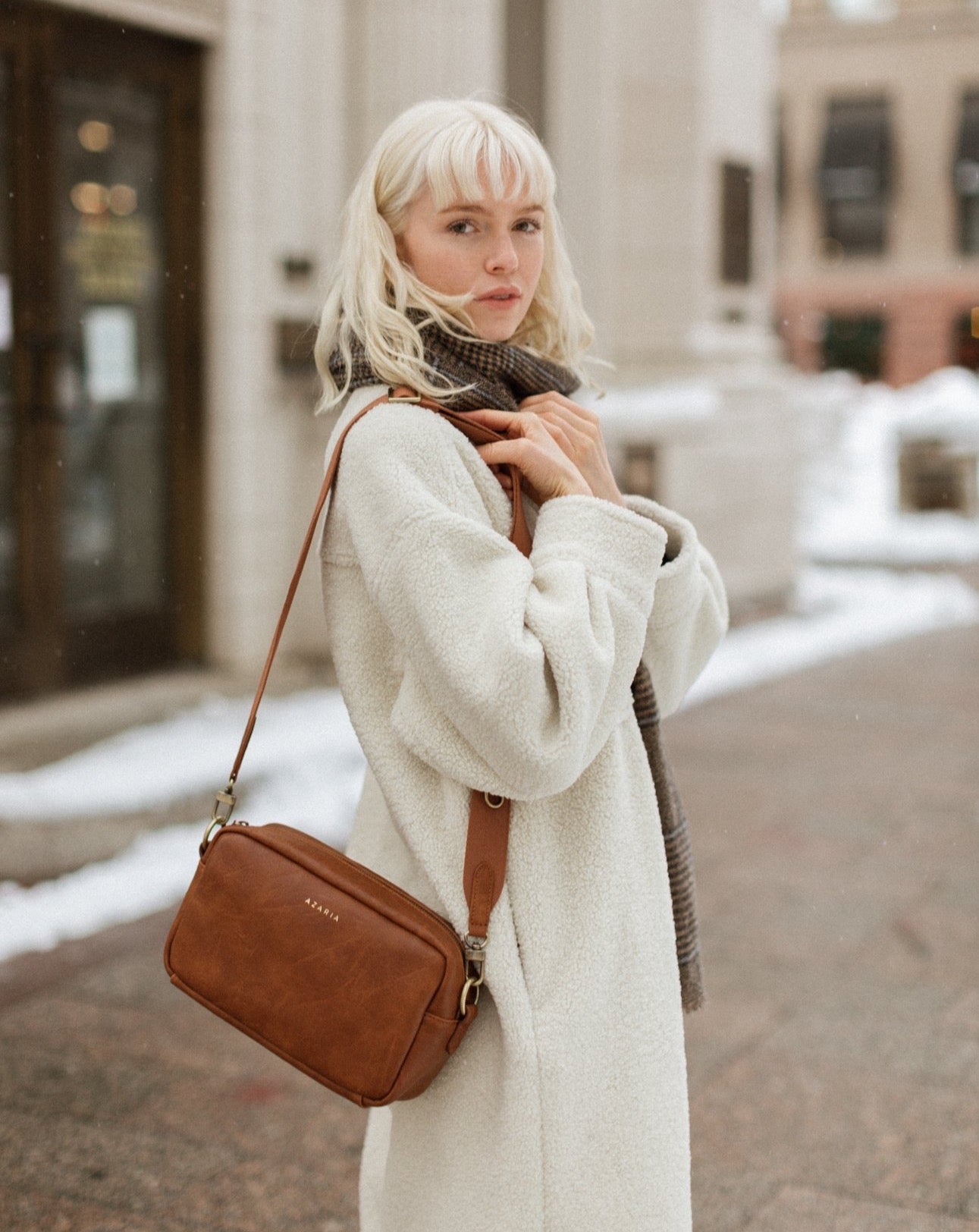 Petite Camera Bag & Sleek Crossbody Purse – AZARIA