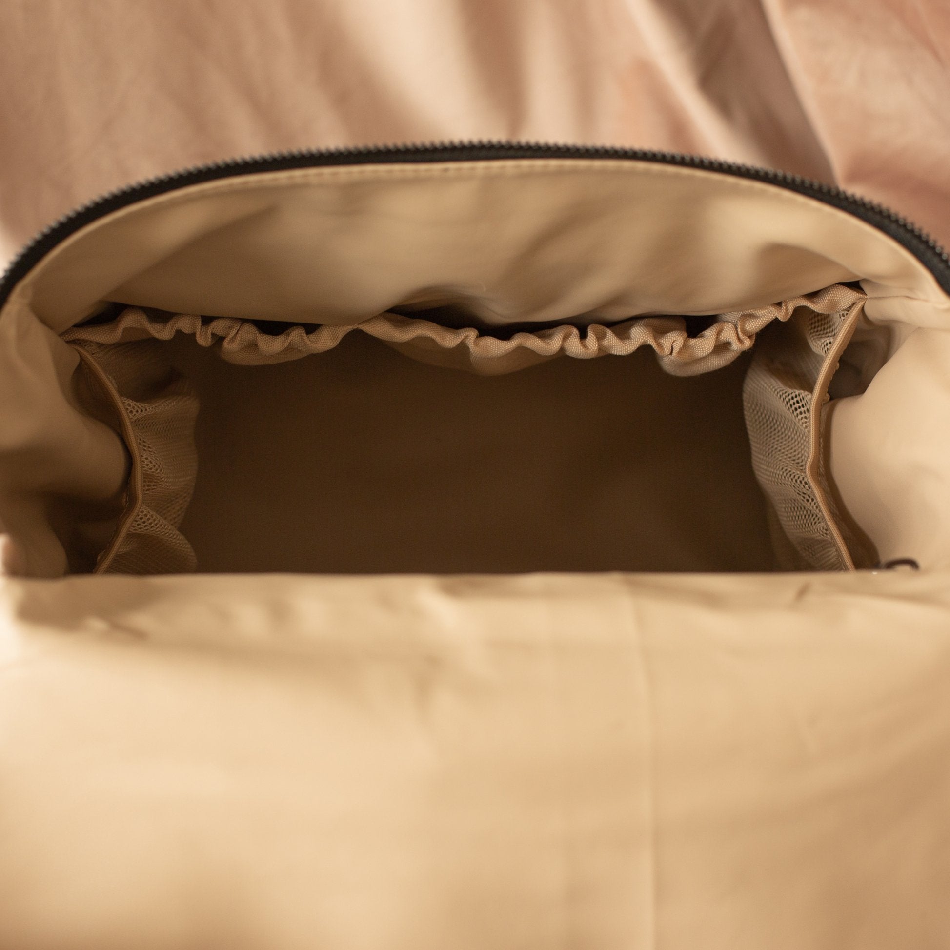 Leather Diaper Bag - Vintage Black & Gunmetal - La Mère Original
