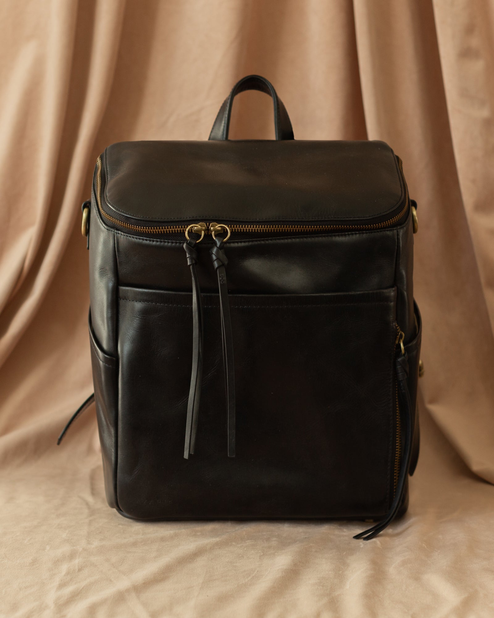 Genuine Leather Diaper Bag Backpack - La Mère Original Luxe – AZARIA