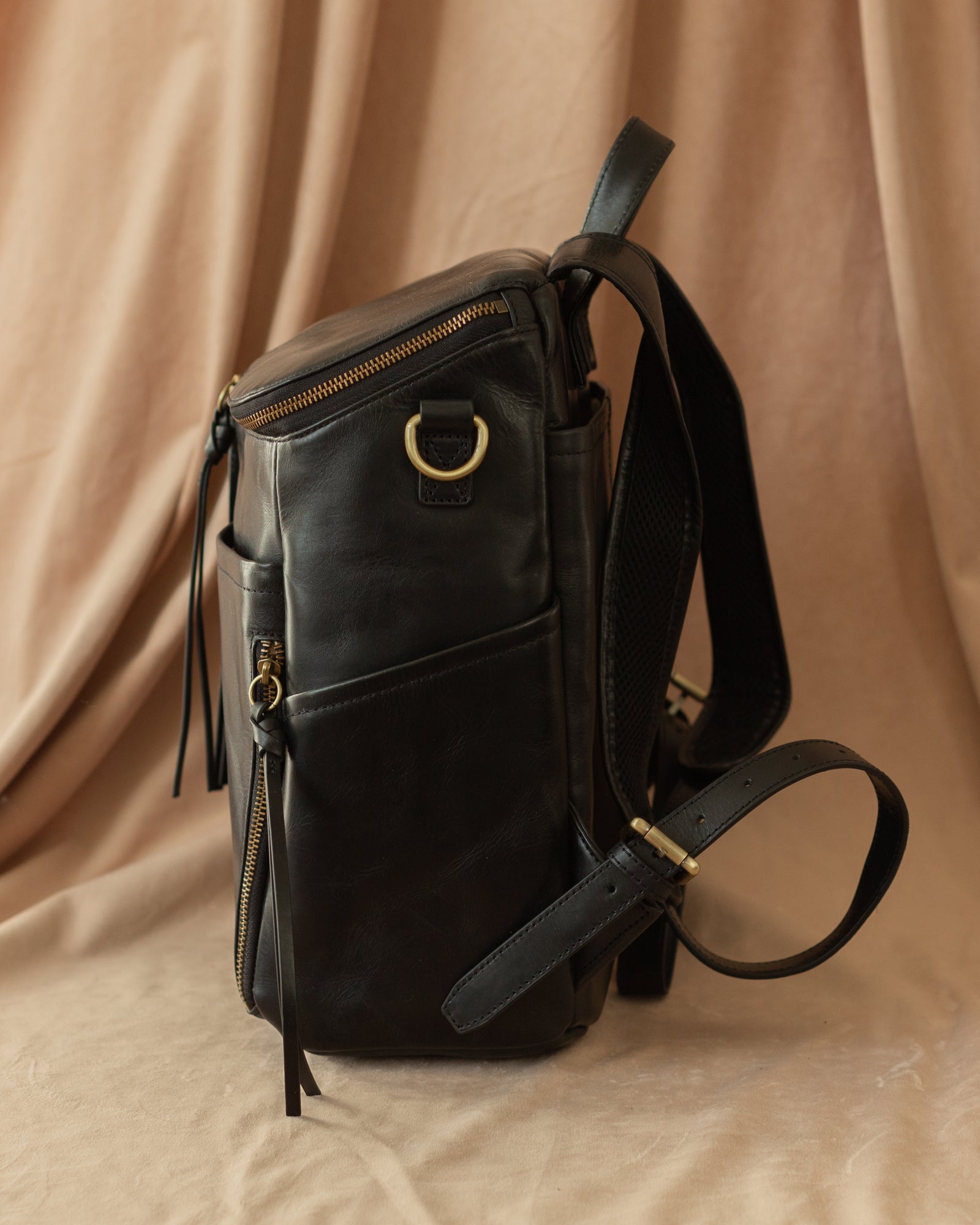 Genuine Leather Diaper Bag Backpack - La Mère Original Luxe – AZARIA