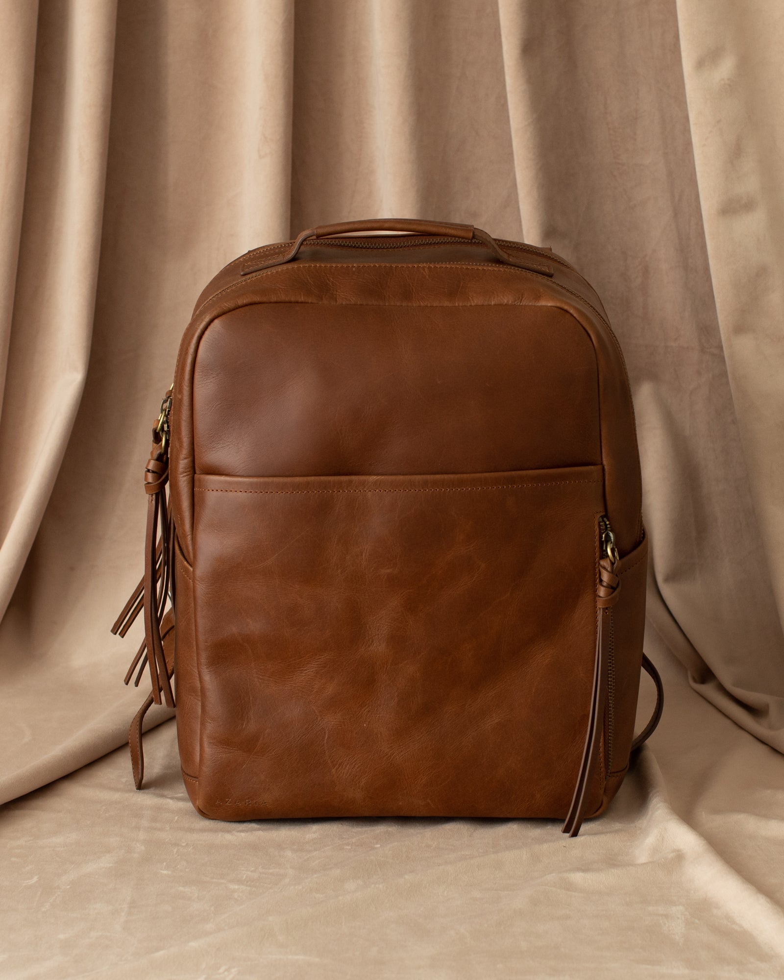 La Jolie Luxe Leather Diaper Bag Backpack | Azaria – AZARIA